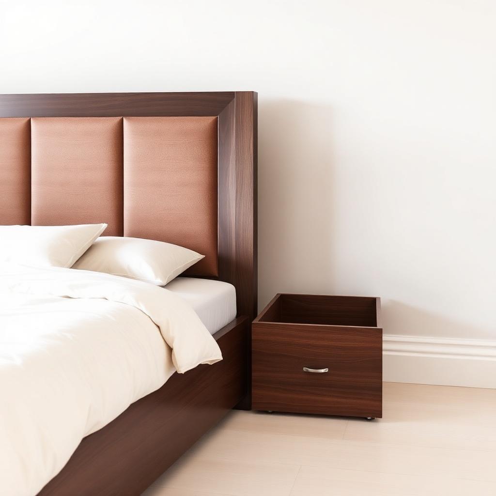 Aspen Walnut King Bed